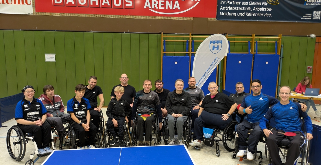 Toller Blockspieltag im Rollstuhl-Tischtennis