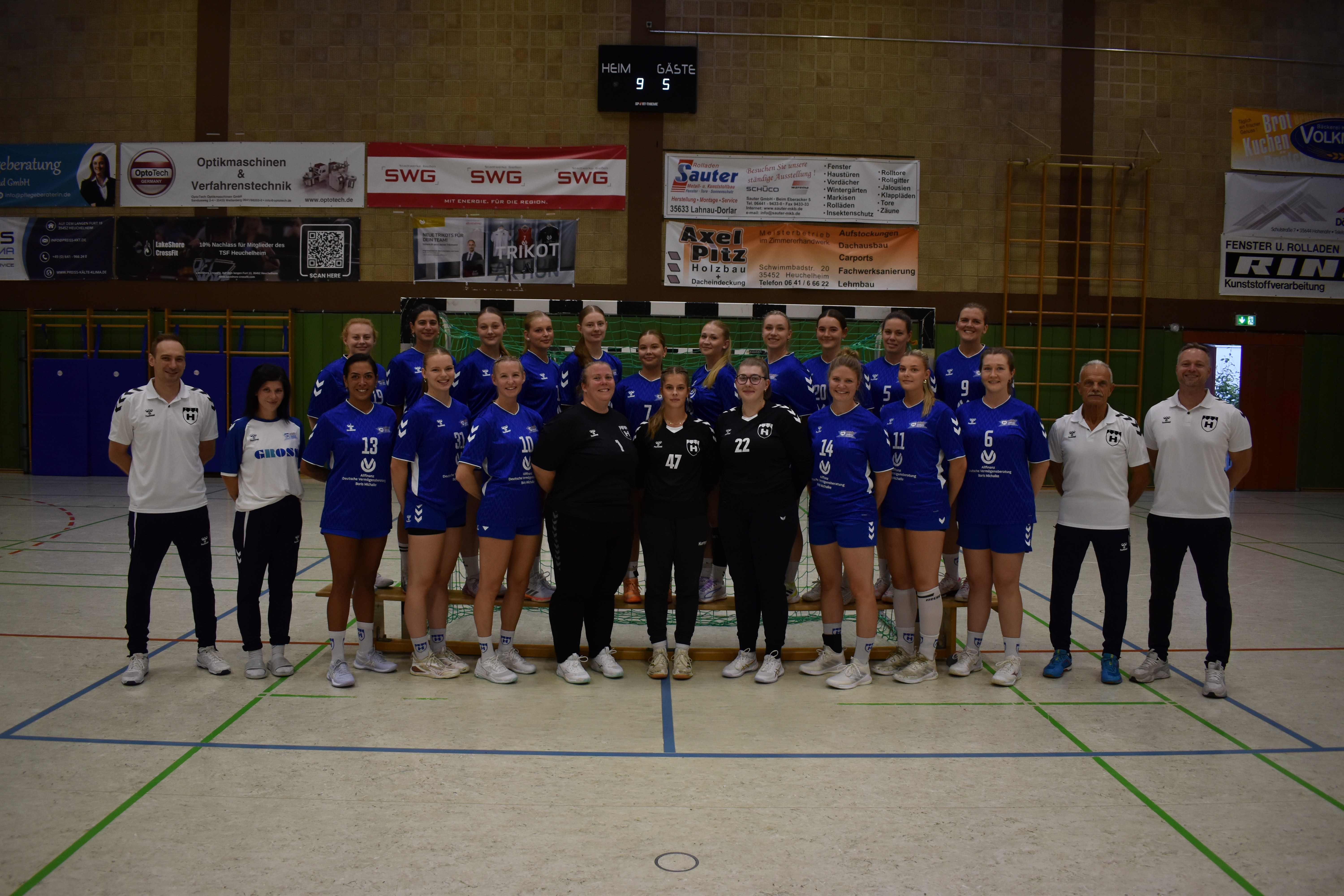Teamfoto TSF Heuchelheim 1 Frauen