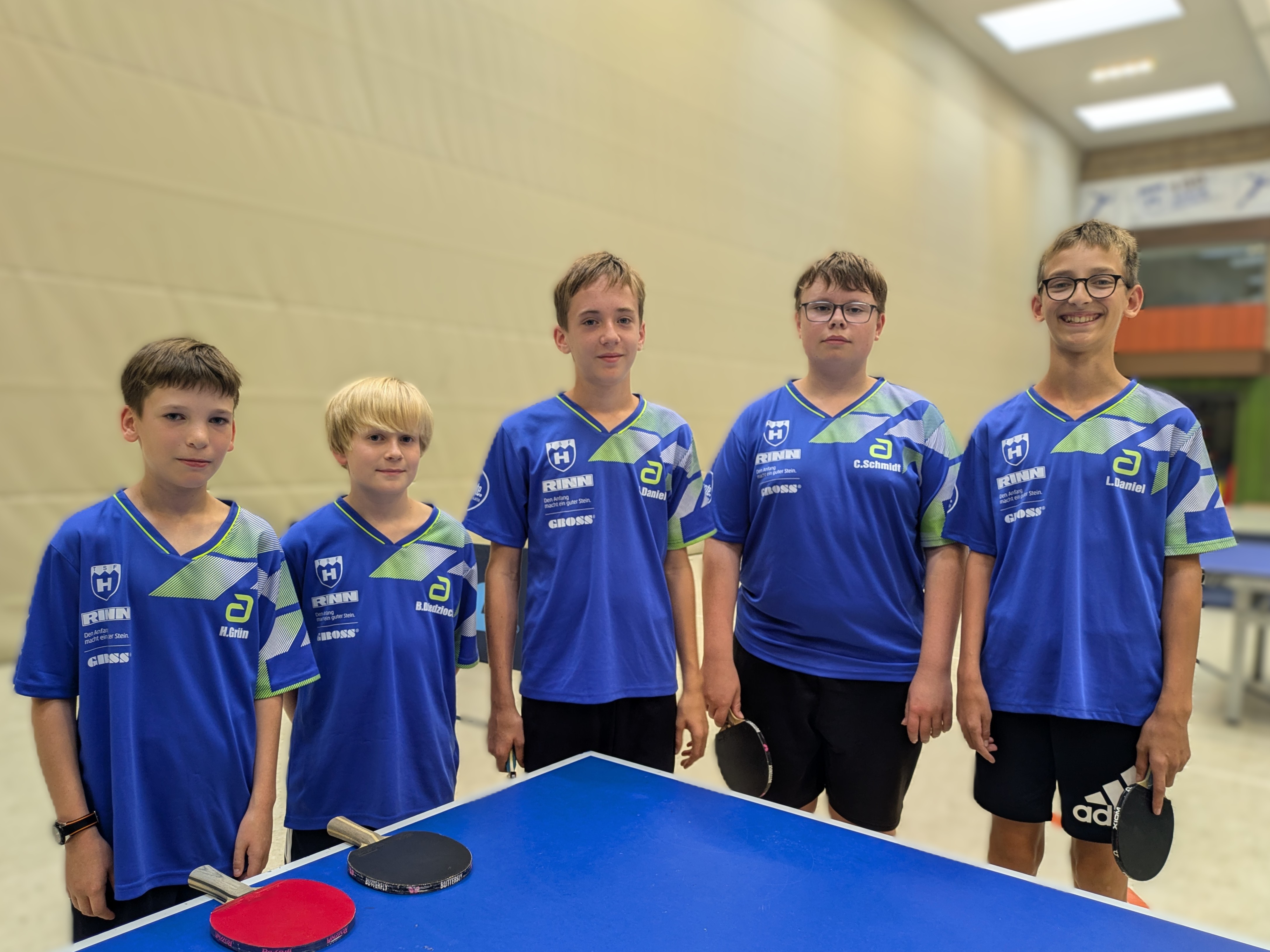 Teamfoto TSF Heuchelheim Nachwuchs J15